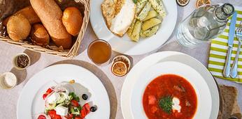 Доставка обедов на 20 персон